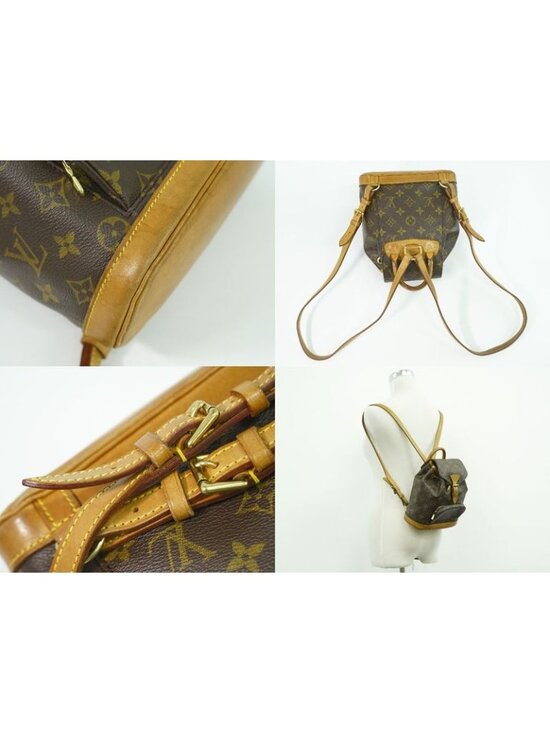 Louis Vuitton Mini Montsouris Monogram Rucksack Sac Backpack Brown main image 7